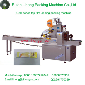 Gzb-350A Hochgeschwindigkeits-Kissen-Typ Automatische Bananen-Blatt-Flow-Wrapping-Maschine